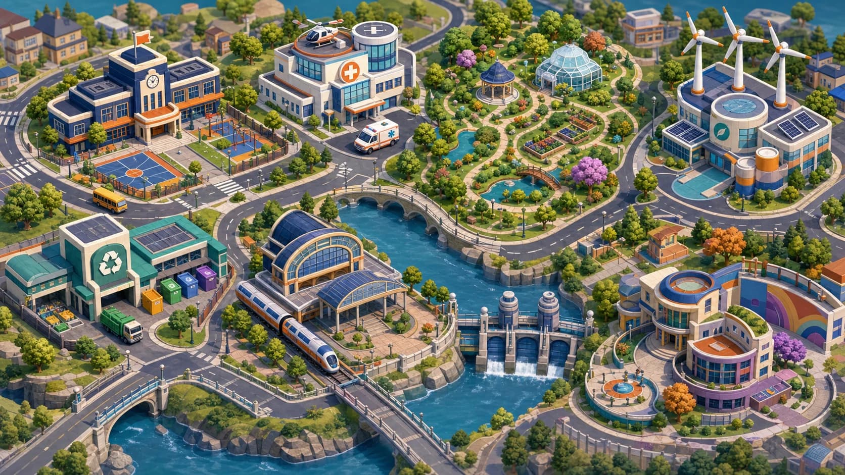 Nova City school mission map
